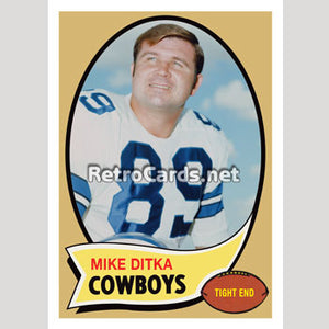 1970T Mike Ditka Dallas Cowboys