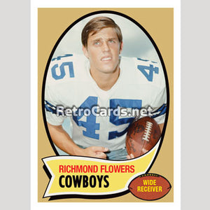 1970T Richmond Flowers Dallas Cowboys