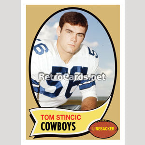 1970T Tom Stincic Dallas Cowboys