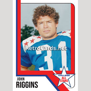 1970s John Riggins College All-Stars