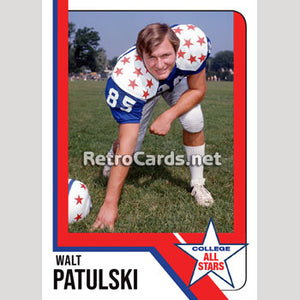1970s Walt Patulski College All-Stars