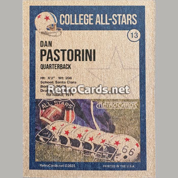 1970s College All-Star RetroCards Set • series 1