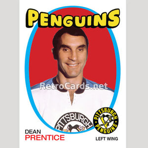 1971-72O Dean Prentice Pittsburgh Penguins