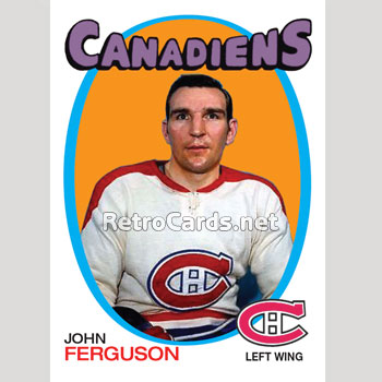 1971-72O John Ferguson Montreal Canadiens