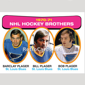 1971-72O NHL Brothers Plager