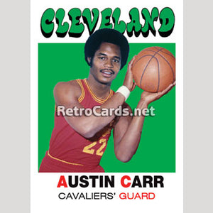 1971-72T Austin Carr Cleveland Cavaliers