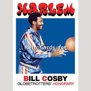 1971-72T Bill Cosby Harlem Globetrotters