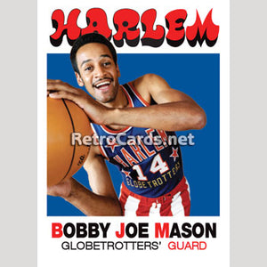 1971-72T Bobby Joe Mason Harlem Globetrotters