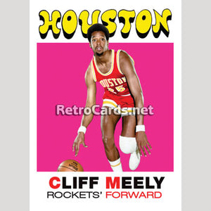 1971-72T Cliff Meely Houston Rockets