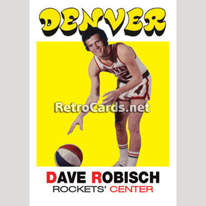 1971-72T Dave Robisch Denver Rockets
