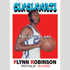 1971-72T Flynn Robinson Cincinnati Royals