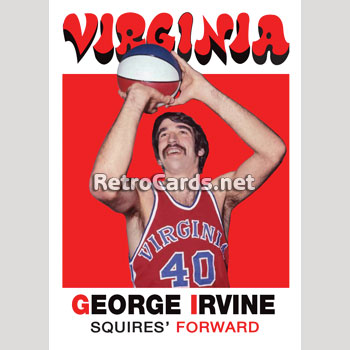 1971-72T George Irvine Virginia Squires