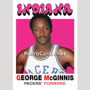 1971-72T George McGinnis Indiana Pacers