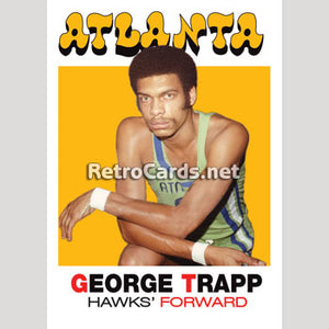 1971-72T George Trapp Atlanta Hawks