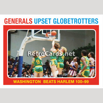 1971-72T Washington Generals Beat Globetrotters