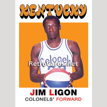 1971-72T Jim "Goose" Ligon Kentucky Colonels