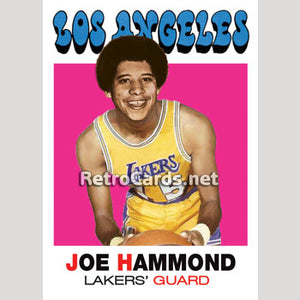 1971-72T Joe Hammond Los Angeles Lakers