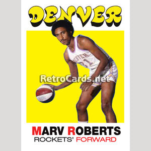 1971-72T Marv Roberts Denver Rockets