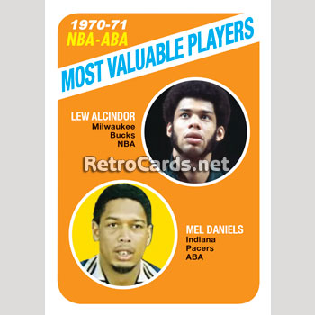1971-72T NBA & ABA MVPs