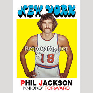 1971-72T Phil Jackson New York Knicks
