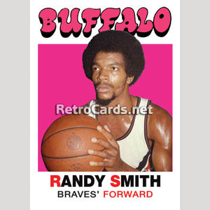 1971-72T Randy Smith Buffalo Braves