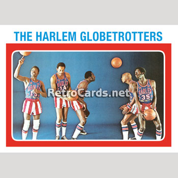 1971-72T Harlem Globetrotters Team