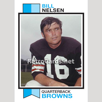 1973T Bill Nelson Cleveland Browns