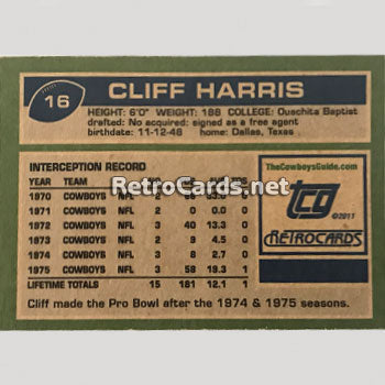1976T NHL Dallas Cowboys RetroCards Set