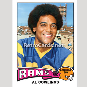 1975T Al Cowlings Los Angeles Rams