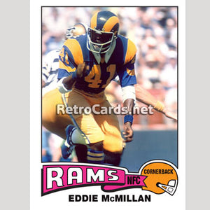 1975T Eddie McMillan Los Angeles Rams