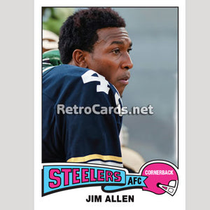 1975T Jim Allen Pittsburgh Steelers