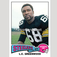 1975T Pittsburgh Steelers RetroCards Set