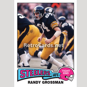 1975T Randy Grossman Pittsburgh Steelers