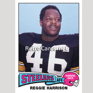 1975T Reggie Harrison Pittsburgh Steelers
