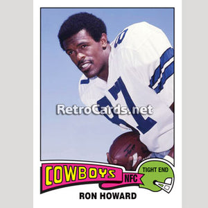 1975T Ron Howard Dallas Cowboys