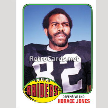 1976T Horace Jones Oakland Raiders