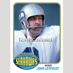 1976T John Leypoldt Seattle Seahawks