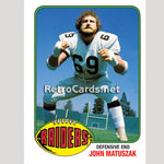 1976T John Matuszak Oakland Raiders