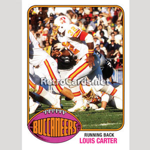 1976T Louis Carter Tampa Bay Buccaneers