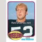 1976T Mike Webster Pittsburgh Steelers