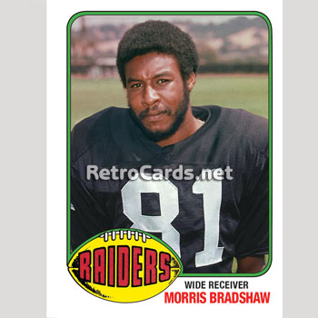 1976T Morris Bradshaw Oakland Raiders