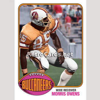 1976T Morris Owens Tampa Bay Buccaneers