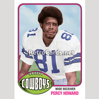 1976T-535 Percy Howard Dallas Cowboys