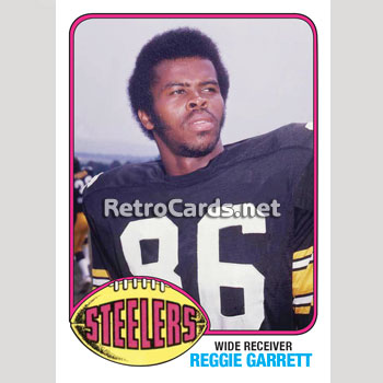 1976T Reggie Garrett Pittsburgh Steelers