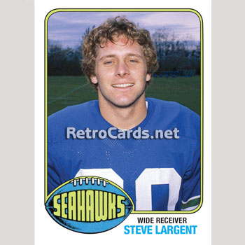 1976T Steve Largent Seattle Seahawks