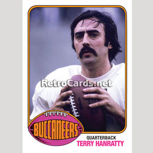 1976T Terry Hanratty Tampa Bay Buccaneers