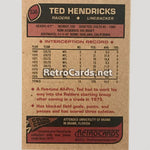 1977T RetroCards Oakland Raiders Set