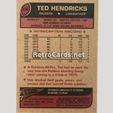 1977T RetroCards Oakland Raiders Set