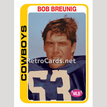 1978T Bob Breunig Dallas Cowboys