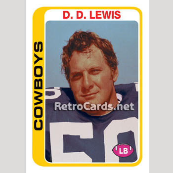 1978T D.D. Lewis Dallas Cowboys